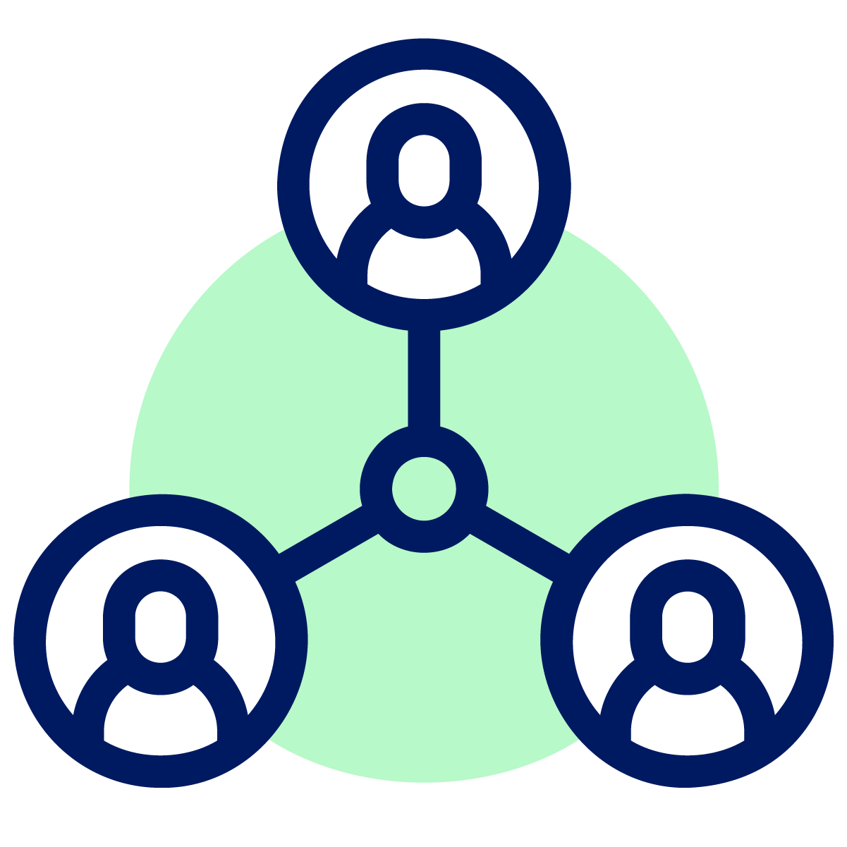 Beeline icons - green_Users or Partner Network