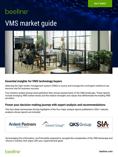 First page of the 2024 VMS market guide