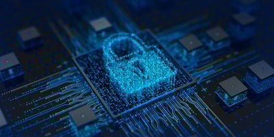 a digital padlock in a computer a digital padlock in a computer